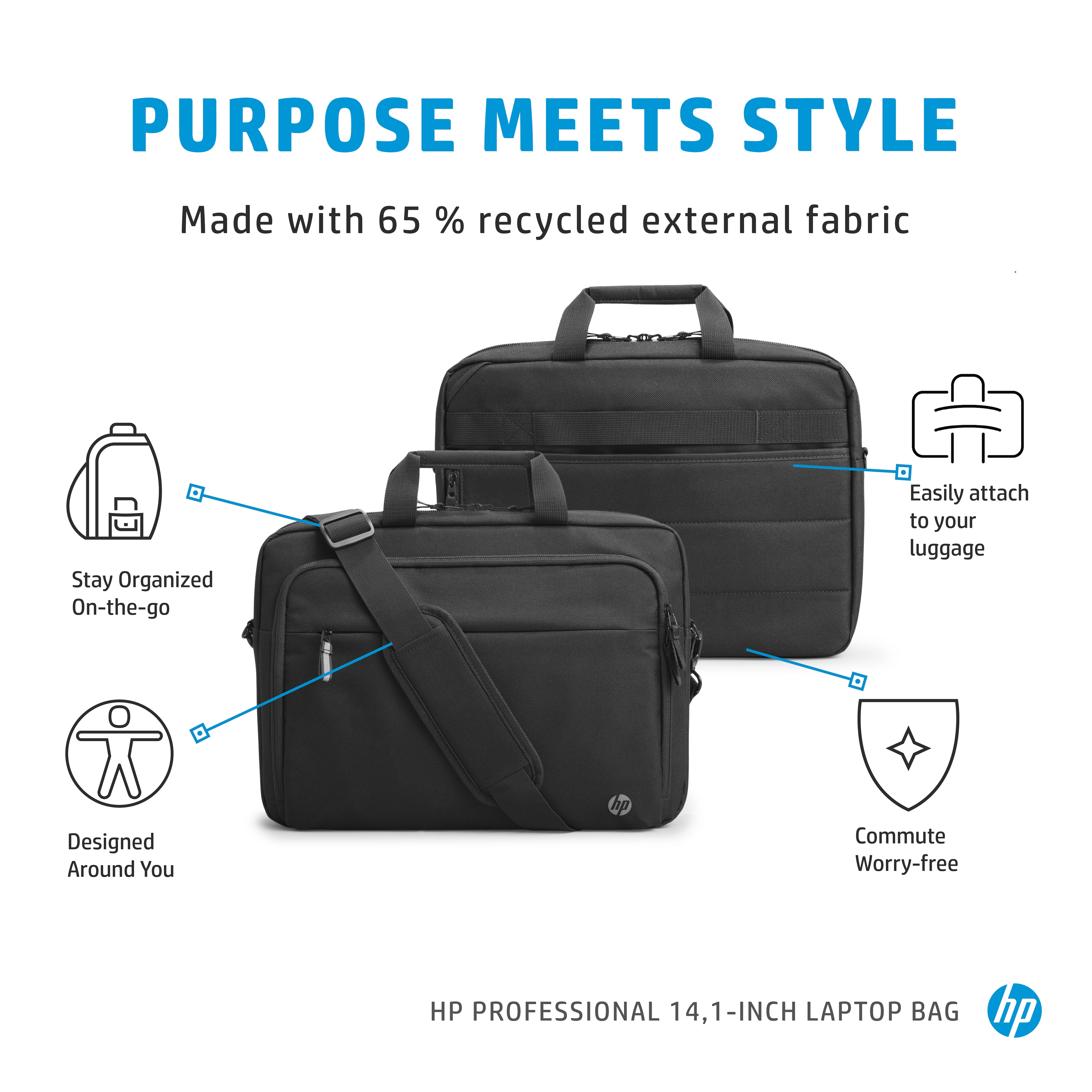 HP Professional - Notebook-Tasche - 35.8 cm (14.1")