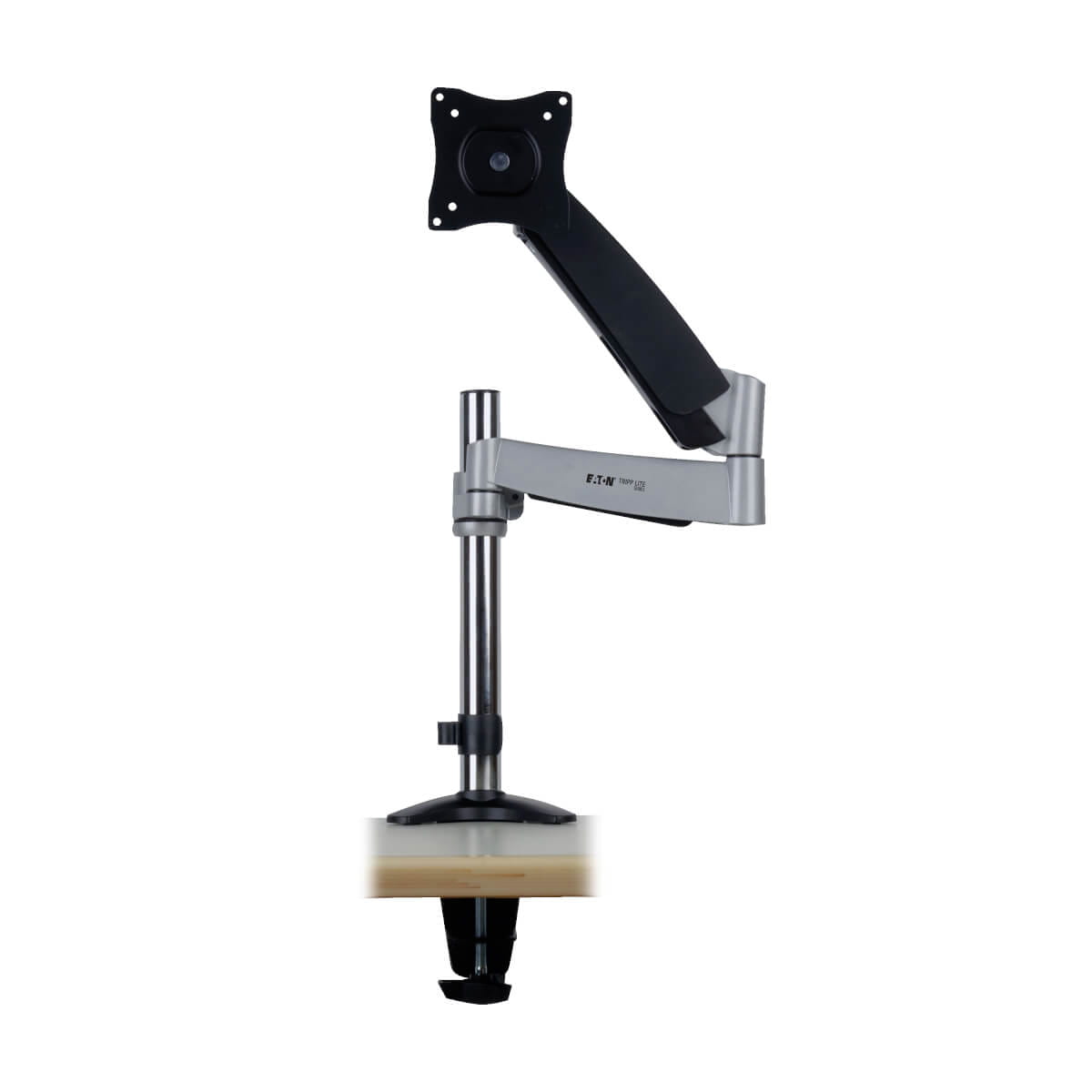 Tripp Eaton Tripp Lite Series Full-Motion Display TV Desk Mount Arm Swivel Tilt 13" to 27" EA - Befestigungskit - Voll beweglich - für LCD-Display - Stahl - Schwarz - Bildschirmgröße: 33.02-68.5 cm (13"-27")