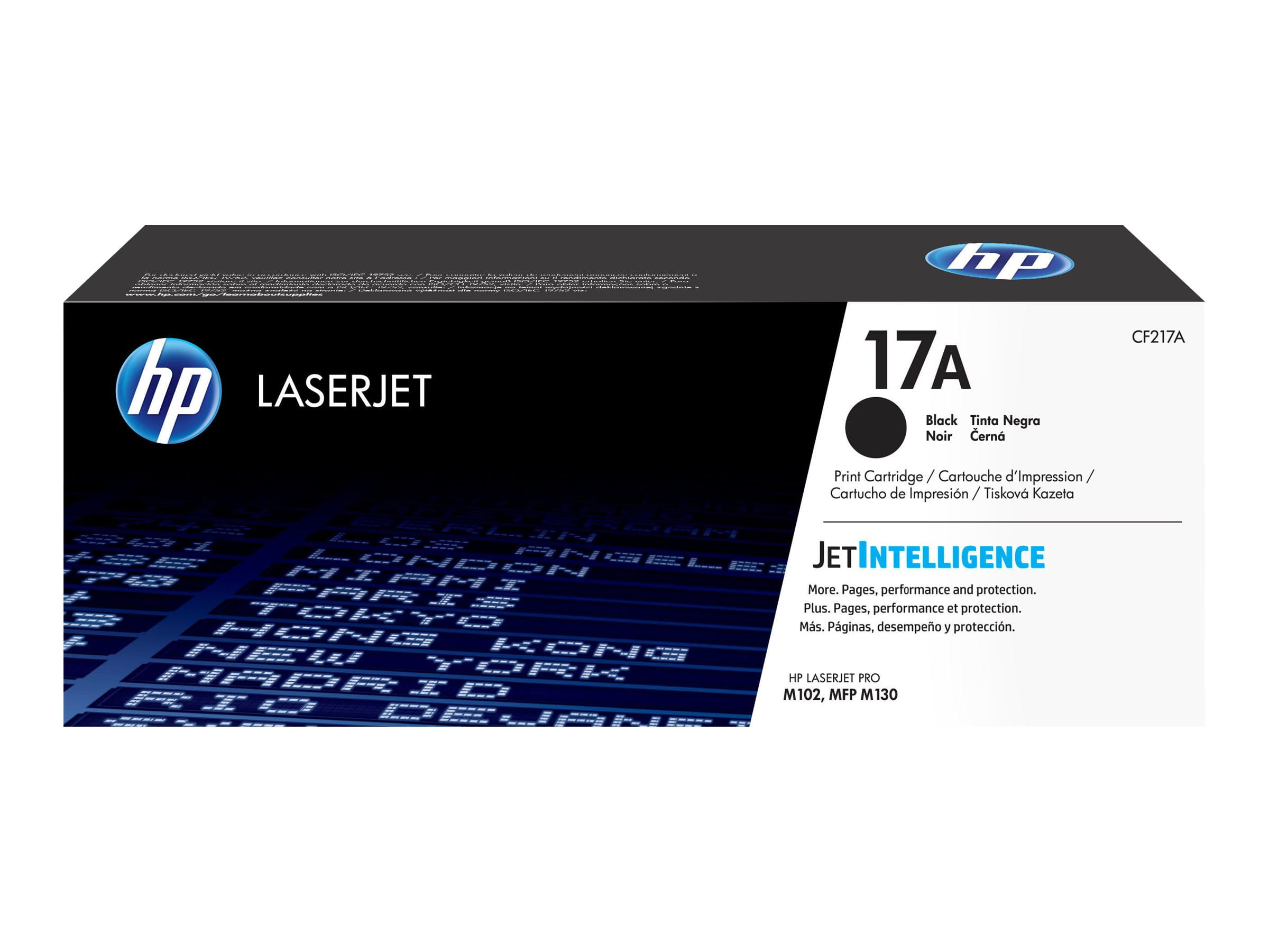 HP 17A - Schwarz - original - LaserJet - Tonerpatrone (CF217A)