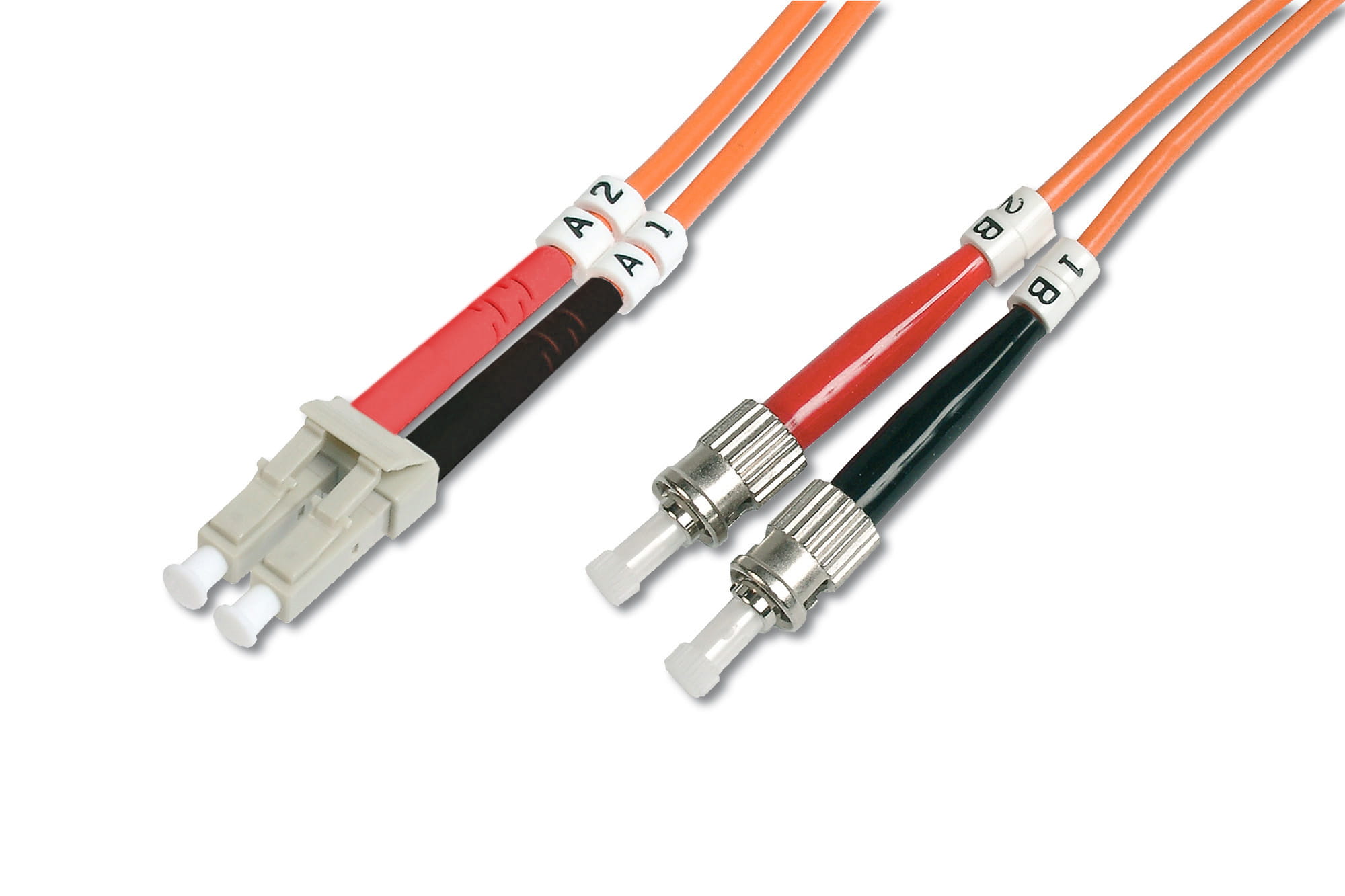 DIGITUS Patch-Kabel - LC Multi-Mode (M) zu ST multi-mode (M)