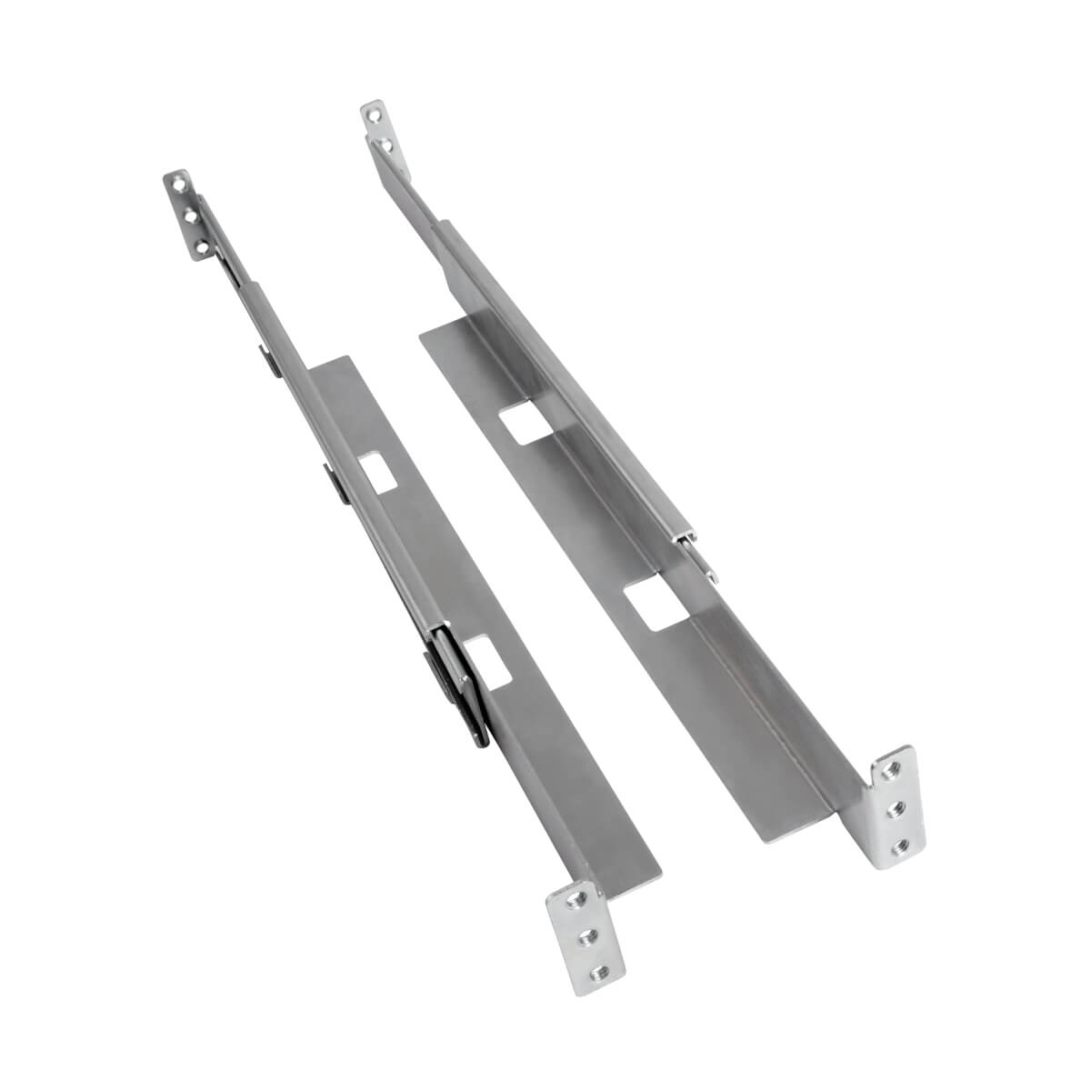 Tripp Eaton Tripp Lite Series SmartRack 4-Post Rack-Mount Shelf Kit Universal for Wallmount Racks 1U - Rack Shelf-Befestigungs-Kit - Rack montierbar - Silber - 1U - 48.3 cm (19")