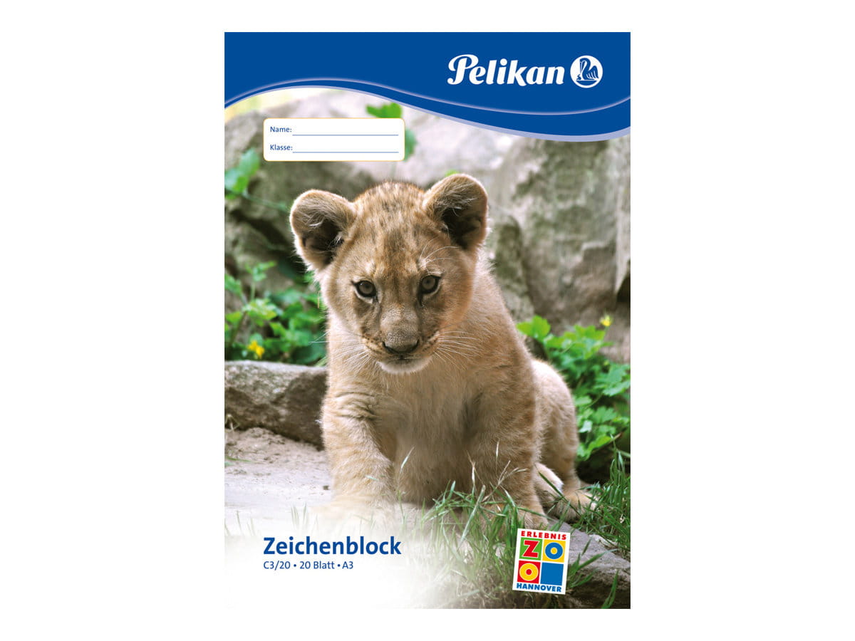 Pelikan C3/20 - Zeichenblock - A3 (297 x 420