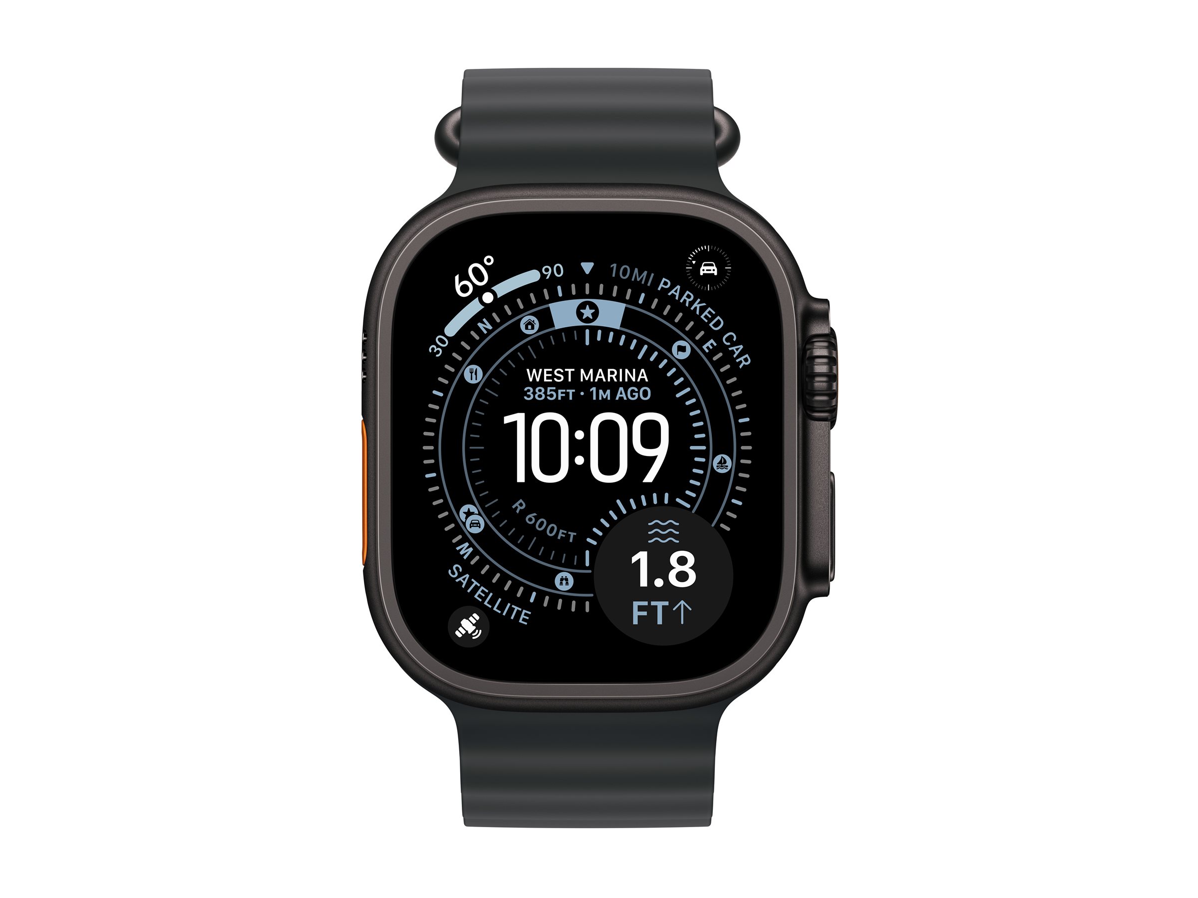 Apple Watch Ultra 3 - 49 mm - Black Titanium