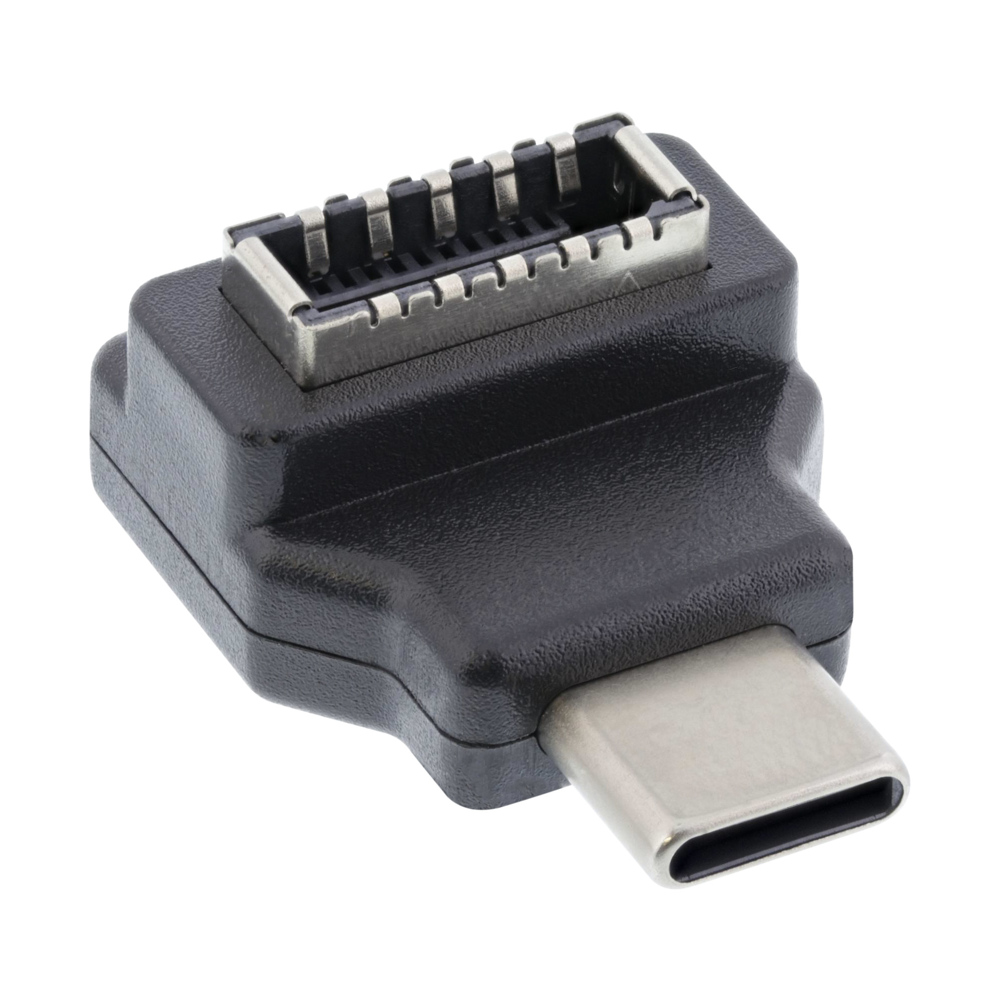 InLine USB 3.2 Adapter - USB-C Stecker zu intern USB-E Frontpanel Buchse
