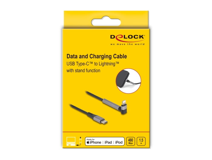 Delock Lightning-Kabel - 24 pin USB-C männlich