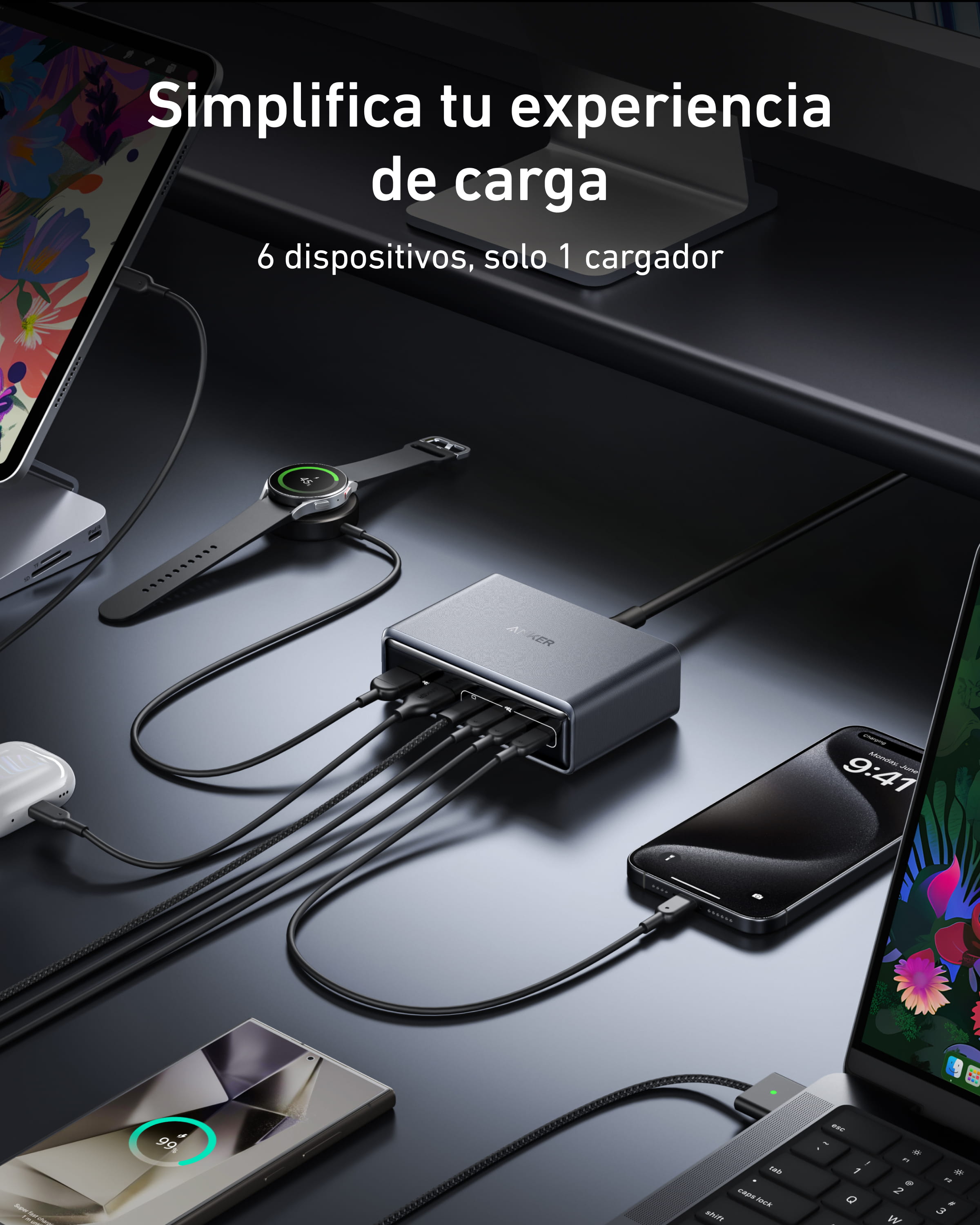 Anker Innovations Anker A2683341, Drinnen, Schwarz