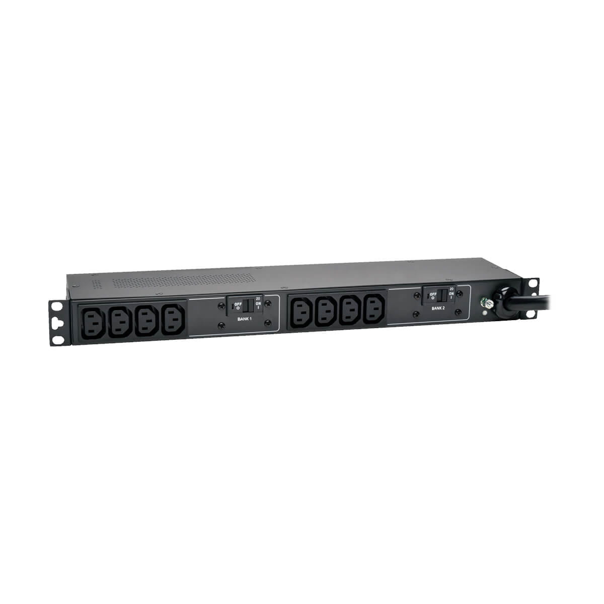 Tripp Eaton Tripp Lite Series PDU Basic 230V 32A 7.4kW C13 10 Outlet IEC309 Blue Horizontal 1U - Stromverteilungseinheit (Rack - einbaufähig)