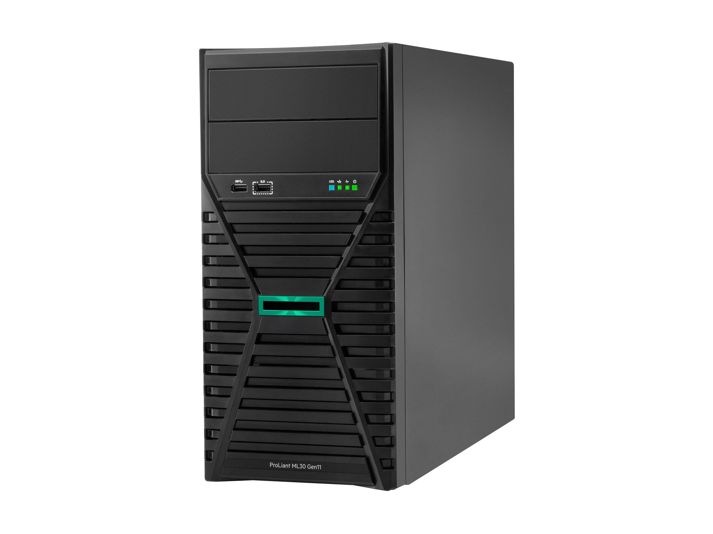 HPE ProLiant ML30 Gen11 - Server - Tower - 1 x Xeon E-2414 / 2.6 GHz - RAM: 1x 32 GB - Drive: 1x 1TB SATA - Netzteil: 1x 350W (Smart Choice)