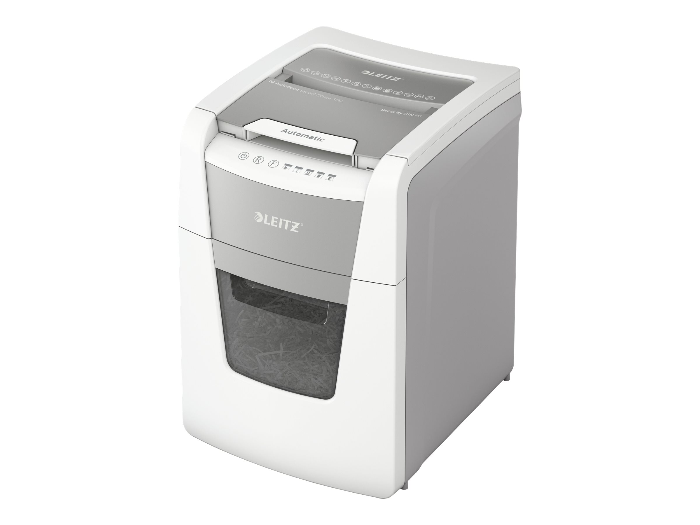 Esselte Leitz IQ AutoFeed Small Office 100 P5 - Vorzerkleinerer