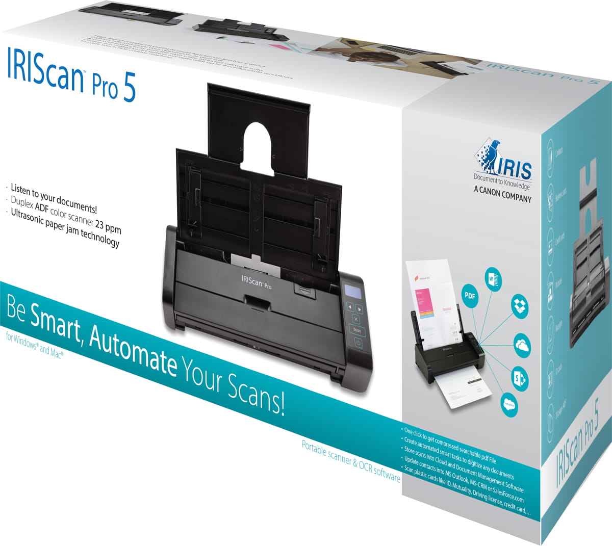 IRIS IRIScan Pro 5 - Dokumentenscanner - Contact Image Sensor (CIS)