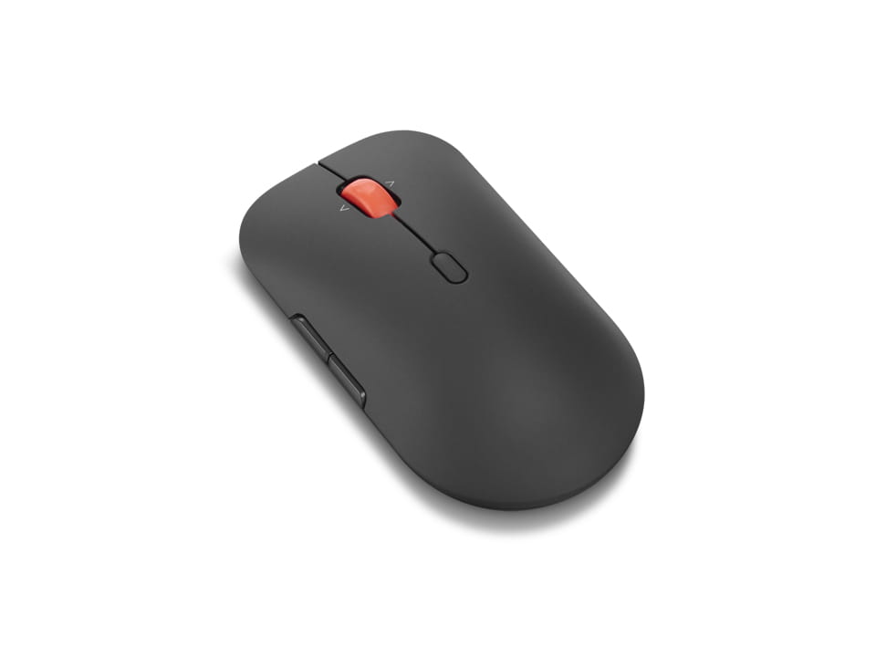 Lenovo Pro Plus 6050 - Maus - Multi-Mode - optisch - 6 Tasten - kabellos - Bluetooth 5.3, 2.4 GHz - kabelloser Empfänger (USB)