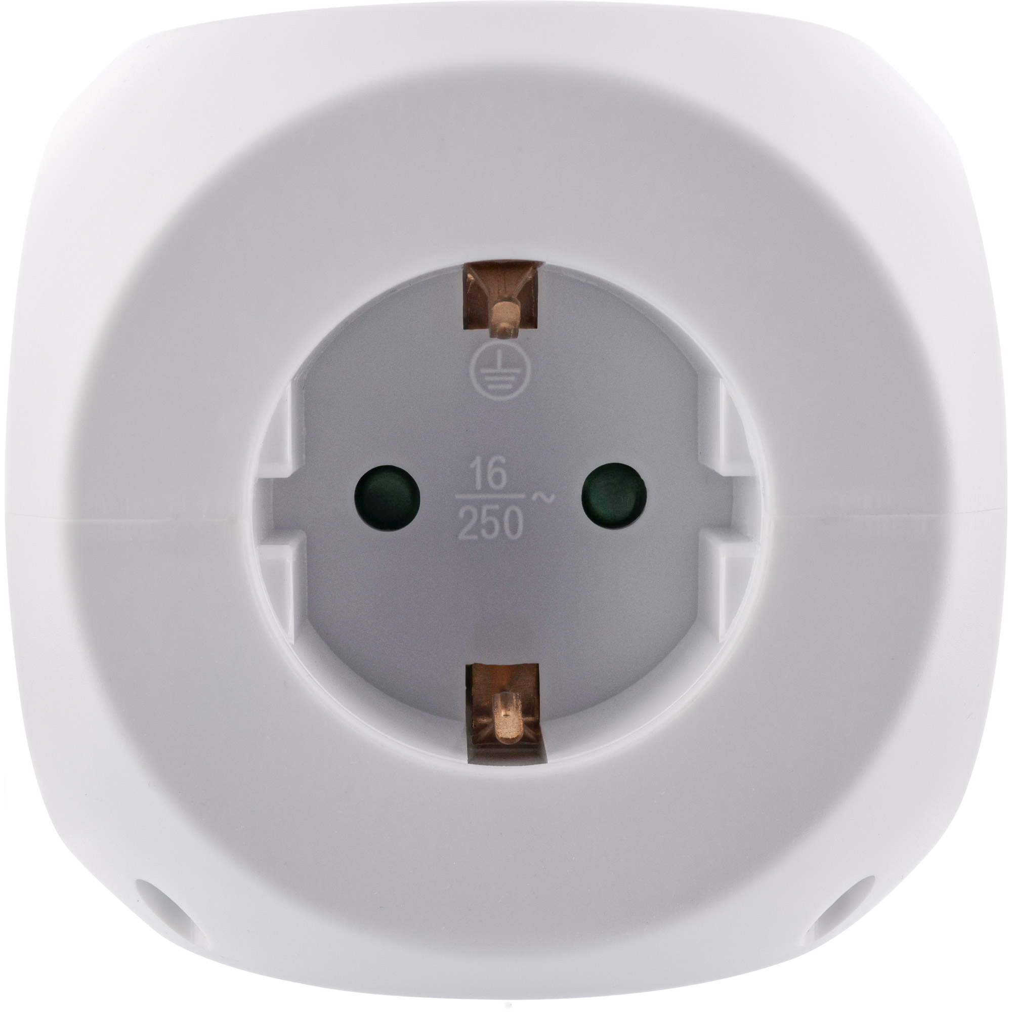 InLine Charging Cube - 3x Schutzkontakt - 2x USB-C - 2x USB-A - weiß - 2m