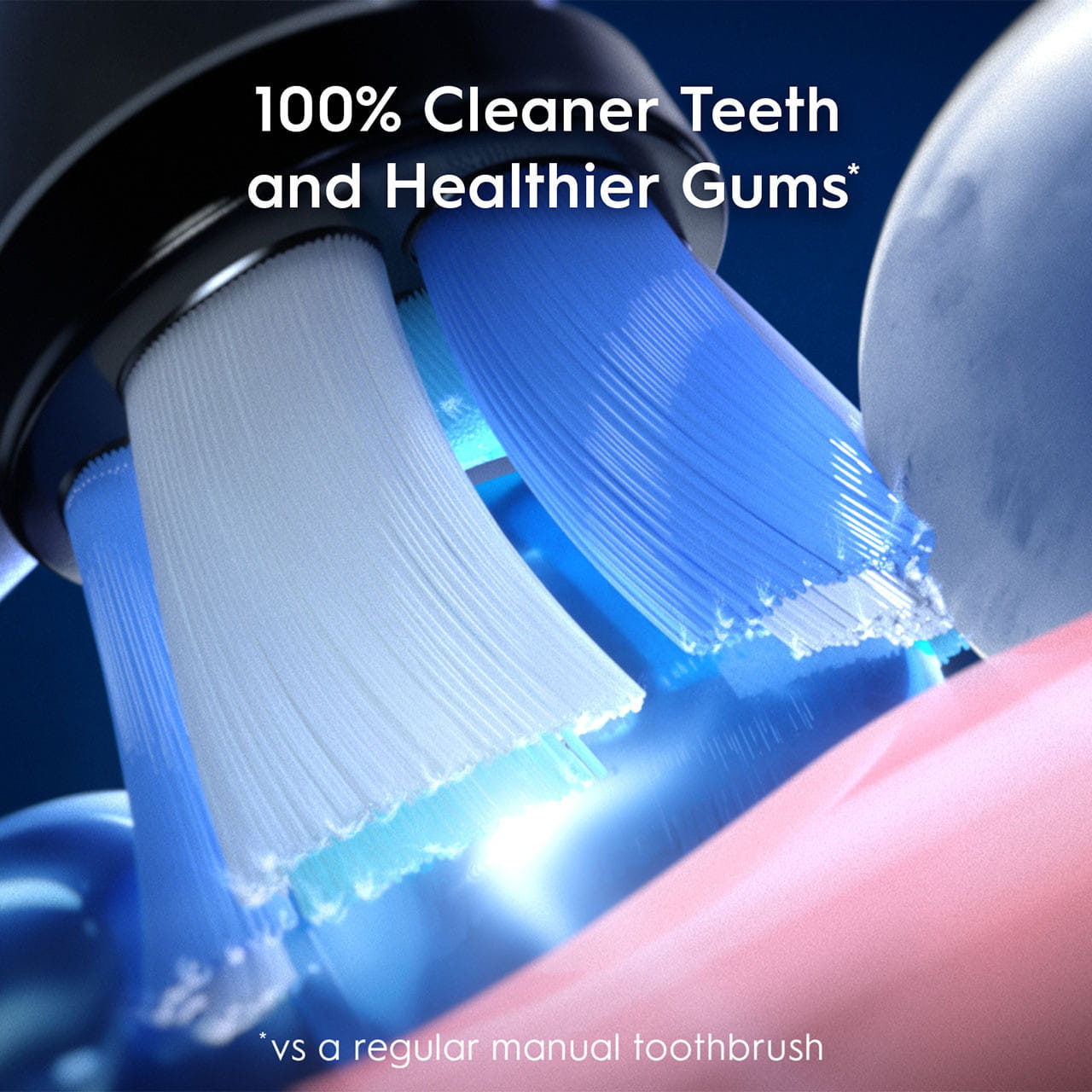 Oral-B iO Series9, Erwachsener, Vibrierende Zahnbürste, Tägliche Pflege, Zahnfleischpflege, Intensiv, Sensibel, Super sensitive, Zungenpflege, Whitening, Weiß, 2 min, Weiß