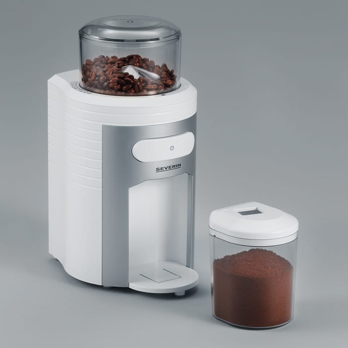 SEVERIN KM 3873 - Kaffeemühle - 150 W - Weiß/Silber