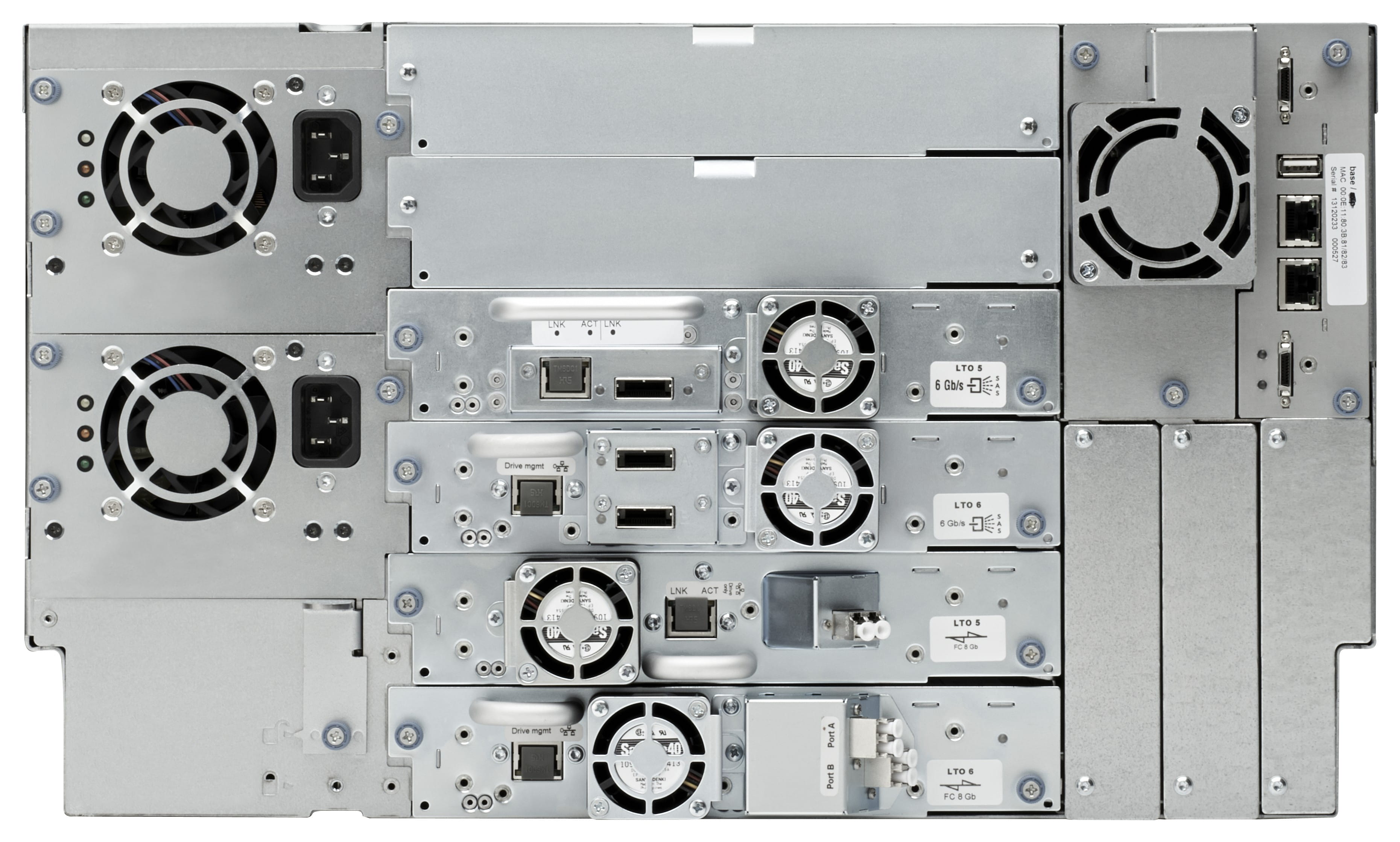HPE StoreEver MSL6480 Scalable Base Module