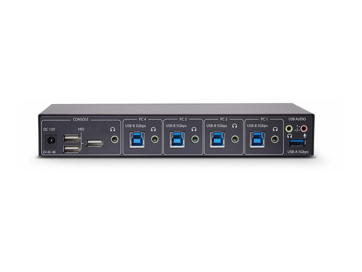 StarTech.com 4-Port KM Switch mit Mausumschaltung