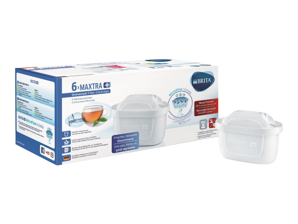 BRITA MAXTRA+ - Wasserfilter - für Wasserfilterkrug (Packung mit 6)