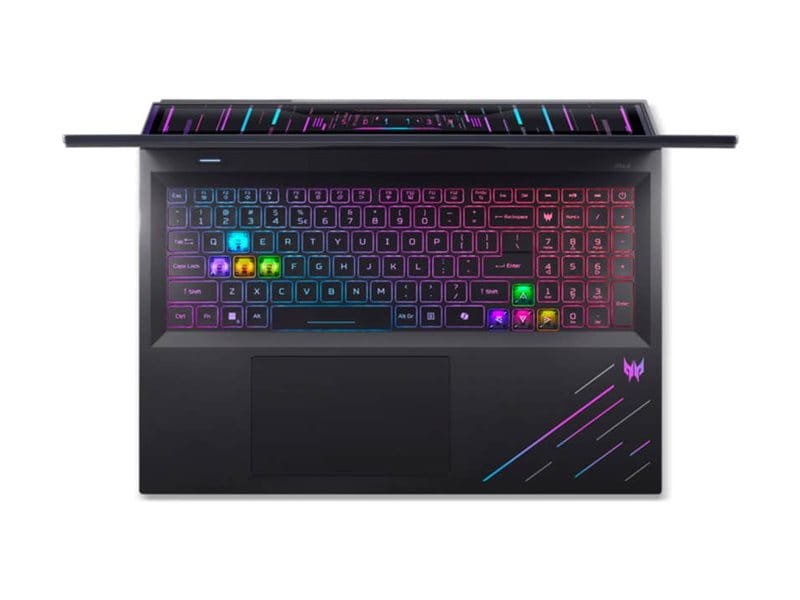 Acer Predator Helios 18 AI PH18-73 - Intel Core Ultra 9 275HX / 2.7 GHz - Win 11 Home - GeForce RTX 5090 - 64 GB RAM - 1.024 TB SSD NVMe + 1.024 TB M.2 2280 SSD NVM Express (NVMe)