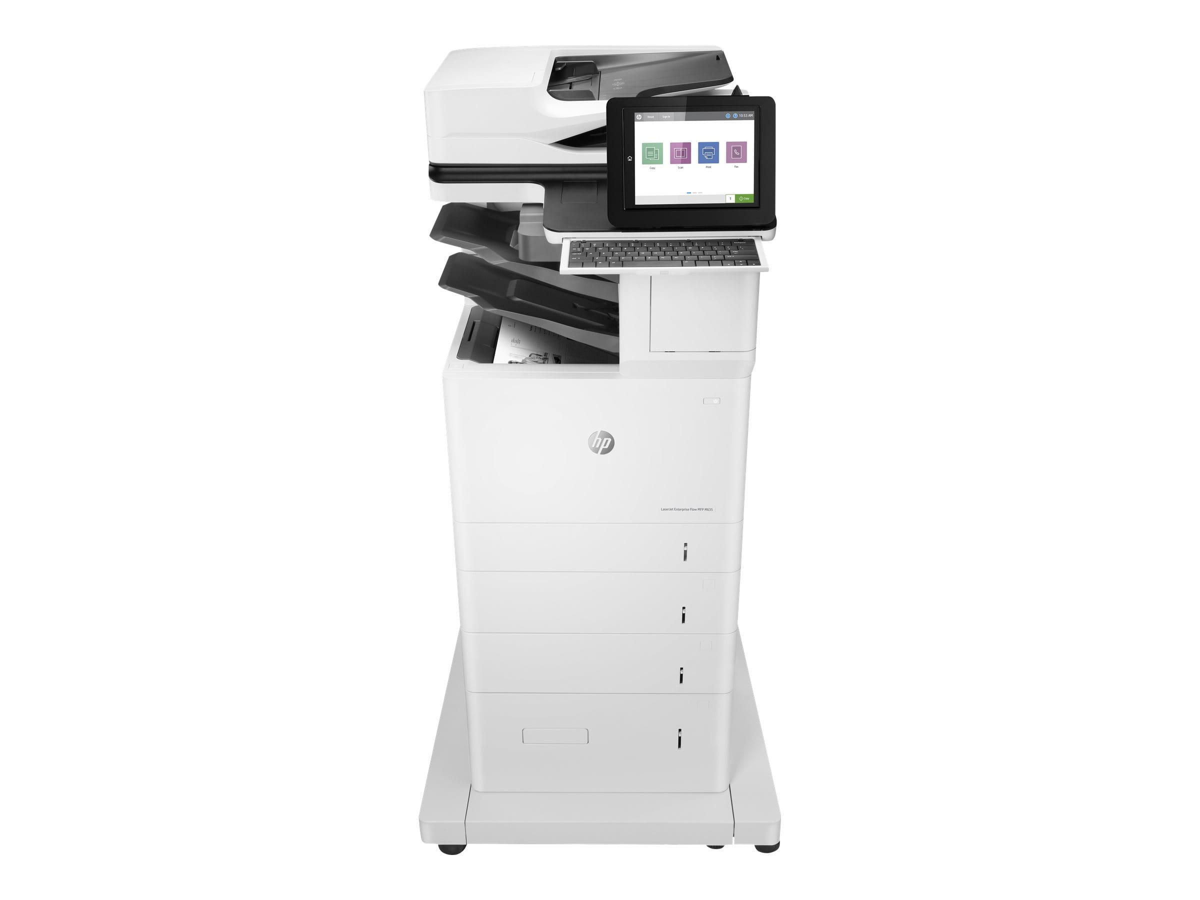HP LaserJet Enterprise Flow MFP M635z - Multifunktionsdrucker - s/w - Laser - 216 x 864 mm (Original)