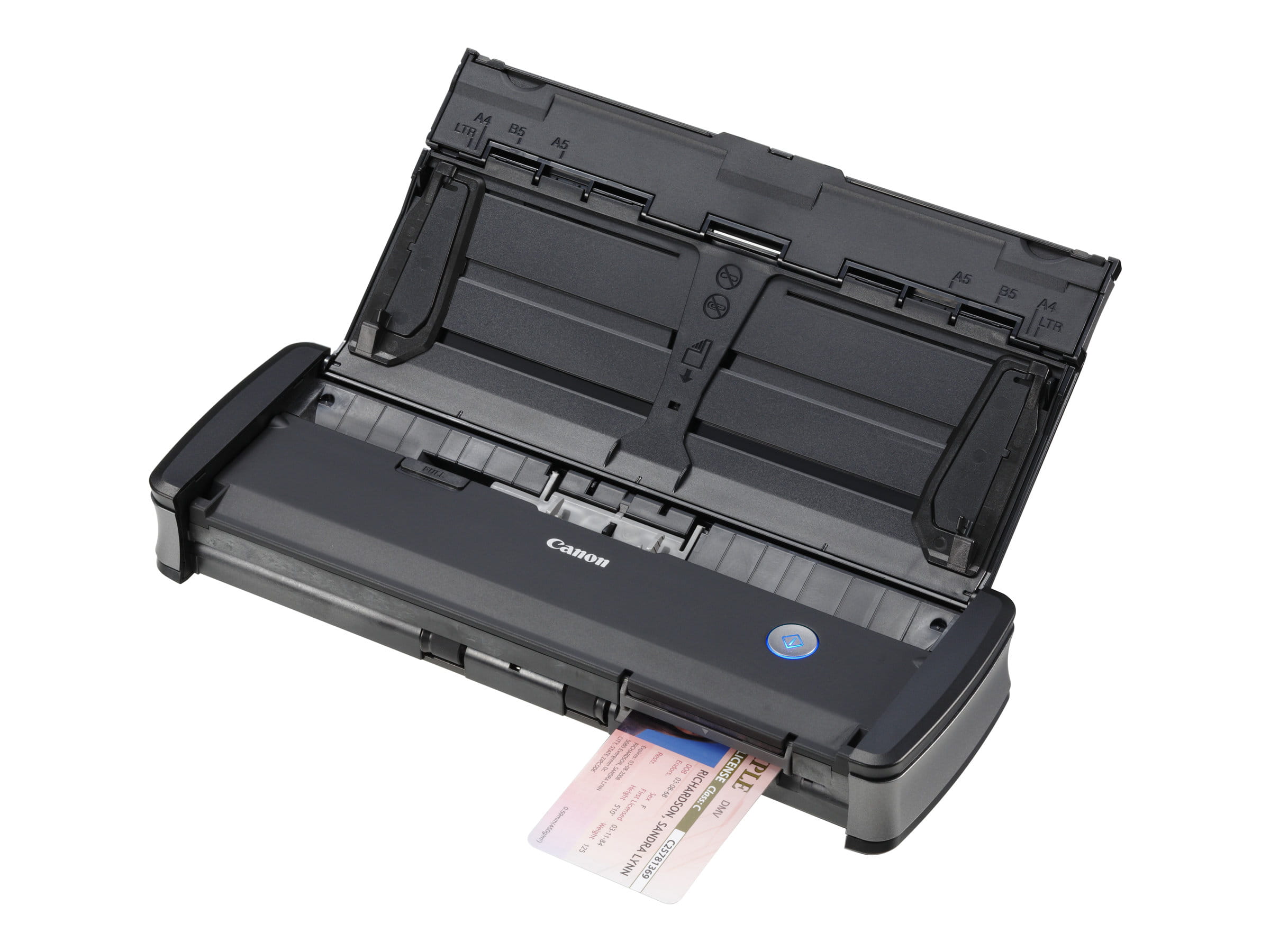 Canon imageFORMULA P-215II, 216 x 1000 mm, 600 x 600 DPI, 24 Bit, Scanner mit Vorlageneinzug, Schwarz, Grau, CMOS CIS