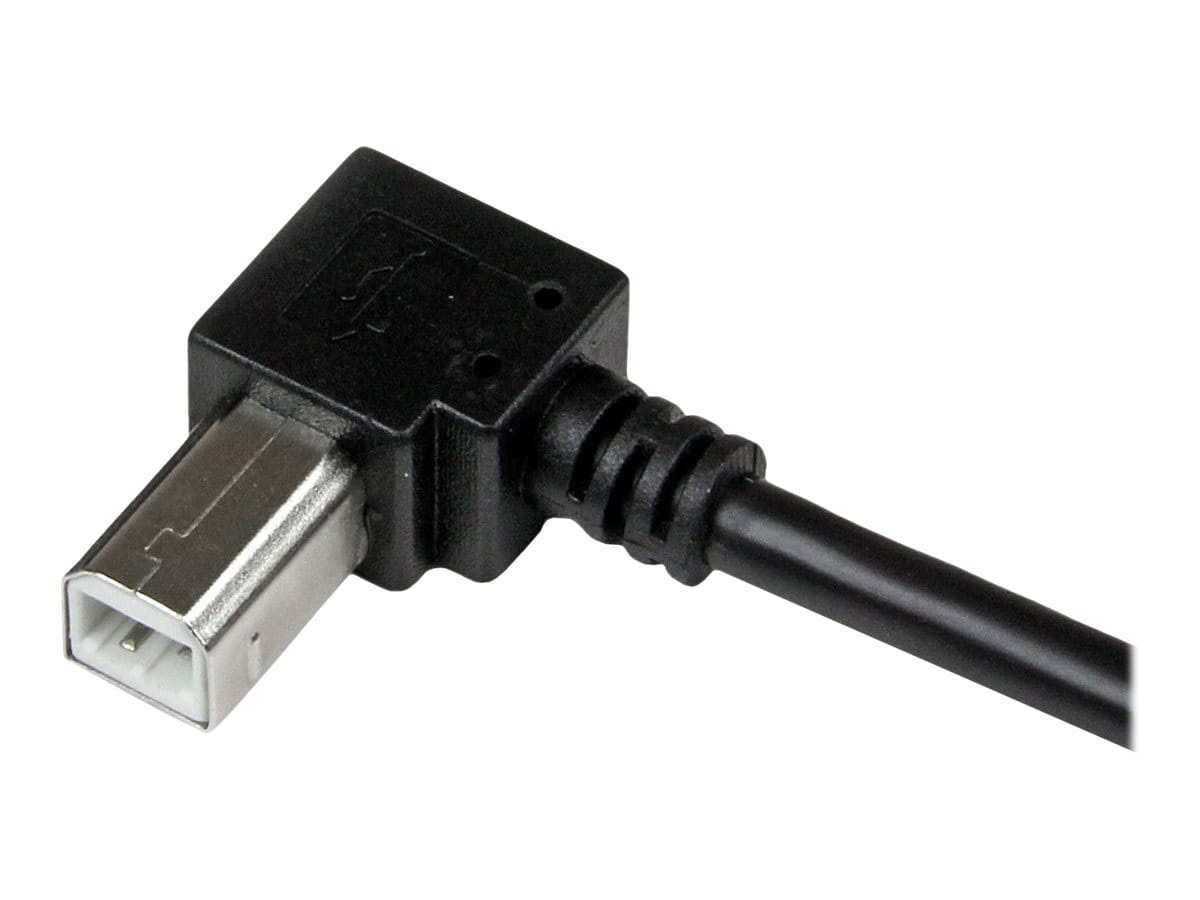 StarTech.com 2m USB 2.0 A auf B Kabel rechts gewinkelt - St/St - USB Druckerkabel - USB-Kabel - USB Typ B (M)
