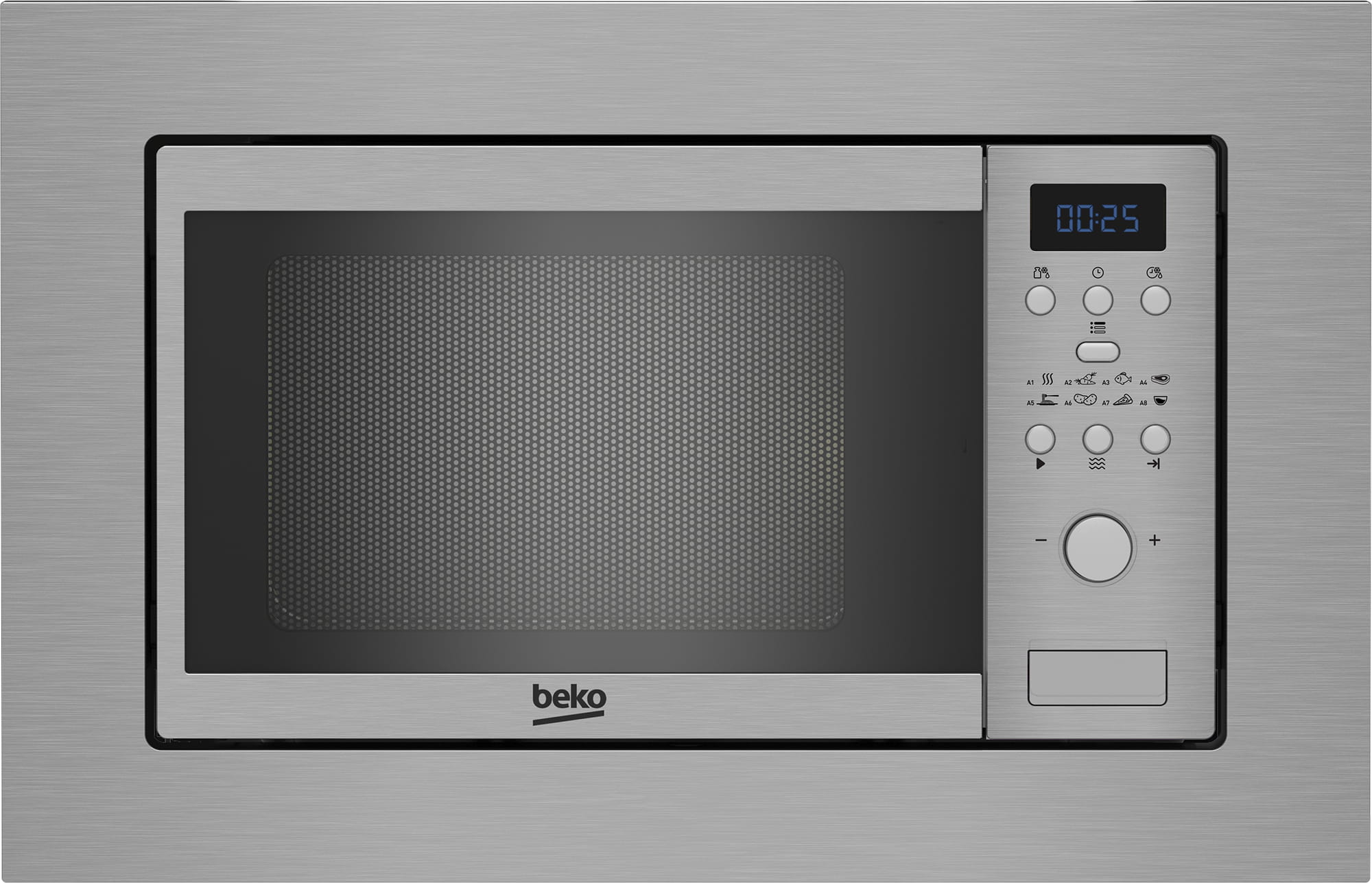 BEKO BMOB 17131 X, Integriert, Solo-Mikrowelle, 17 l, 700 W, Eingebautes Display, Tasten
