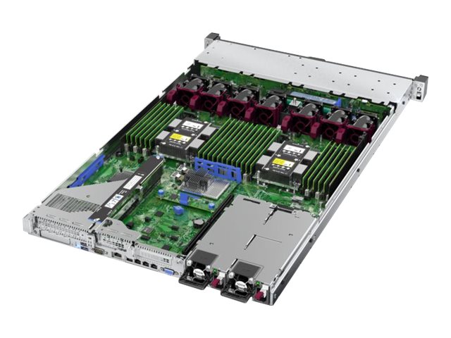 HPE ProLiant DL360 Gen10 Network Choice - 1U - zweiweg - 1 x Xeon Silver 4208 / 2.1 GHz - RAM 16 GB - SAS - Hot-Swap 6.4 cm (2.5")