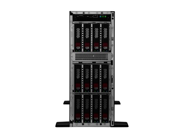 HPE ProLiant ML350 Gen11 - Server - Tower - 4U - zweiweg - 1 x Xeon Silver 4514Y / 2 GHz - RAM 64 GB - SATA/SAS/NVMe - Hot-Swap 6.4 cm (2.5")
