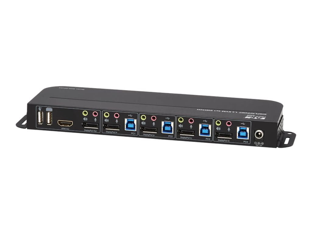 Tripp Eaton Tripp Lite series 4-Port DisplayPort KVM with Dual Console Ports (DP and HDMI)
