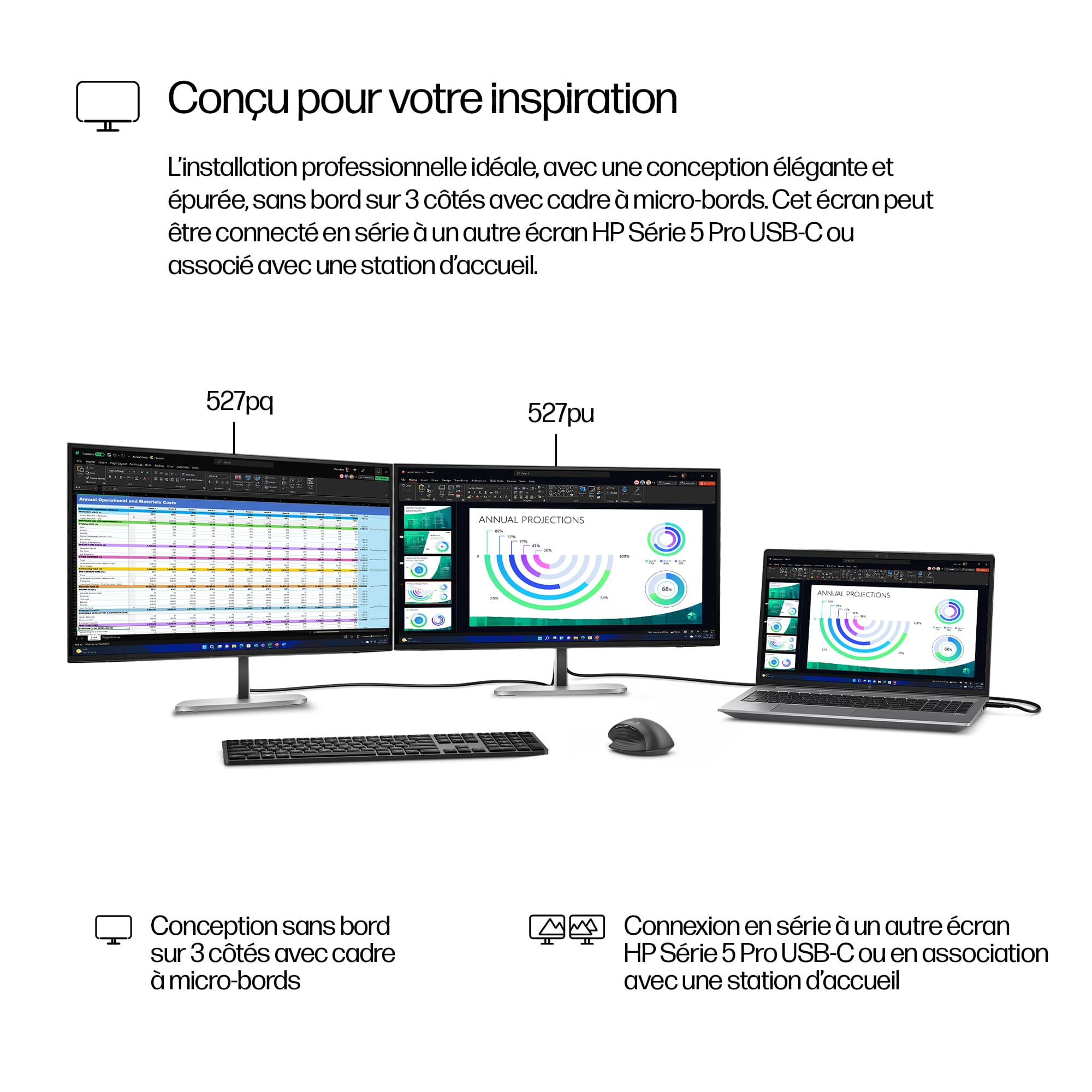HP 527pq - Series 5 Pro - LED-Monitor - 68.6 cm (27")
