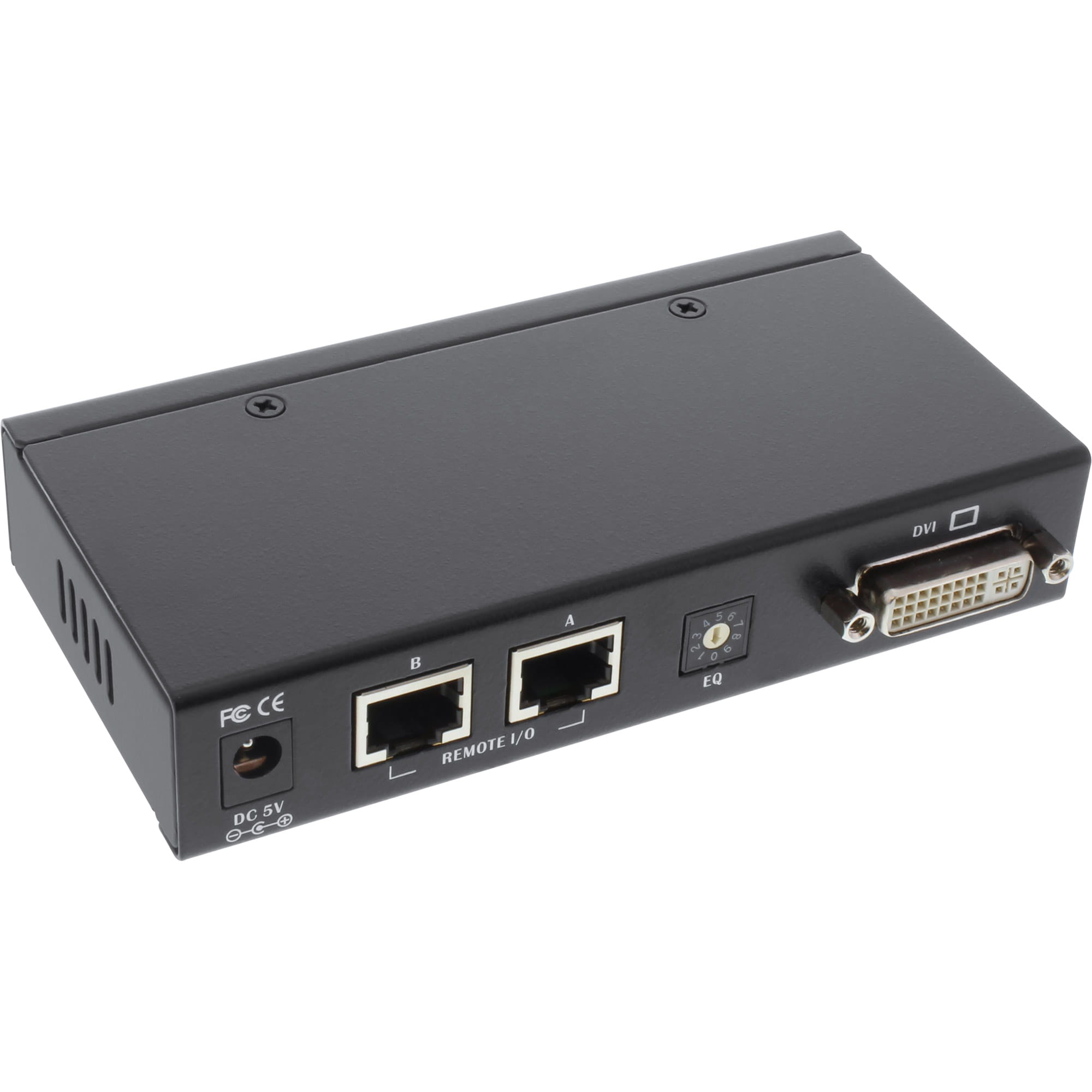 InLine DVI USB KVM Extender - Verlängerung über UTP - mit Audio - bis 50m