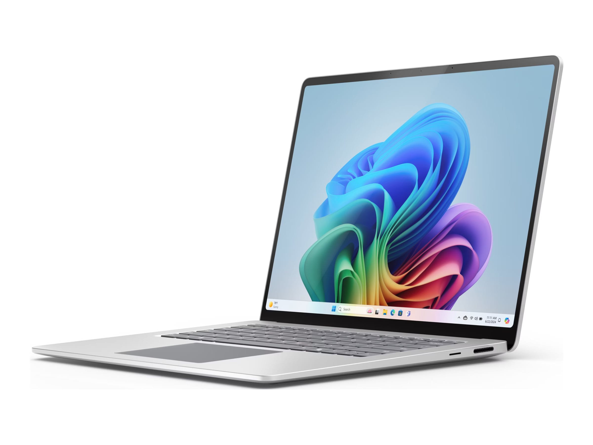 Microsoft Surface Laptop Copilot+ PC for Business - 7th Edition - Snapdragon X Elite X1E-80-100 - Win 11 Pro - Qualcomm Adreno - 16 GB RAM - 512 GB SSD - 38.1 cm (15")