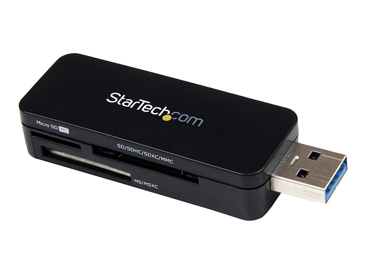 StarTech.com Externer USB 3.0 Kartenleser - MultiCard Speicherkartenleser (SD, MMC, SDHC, CF, Mini-/ Micro-SD)