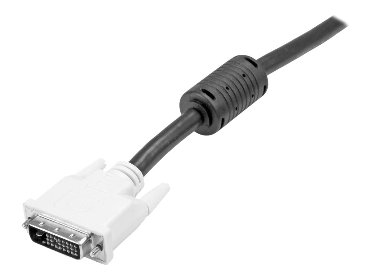 StarTech.com DVI-D Dual Link Kabel 10m (Stecker/Stecker) - DVI 24+1 Pin Monitorkabel Dual Link - DVI Anschlusskabel mit Ferritkernen - DVI-Kabel - Dual Link - DVI-D (M)