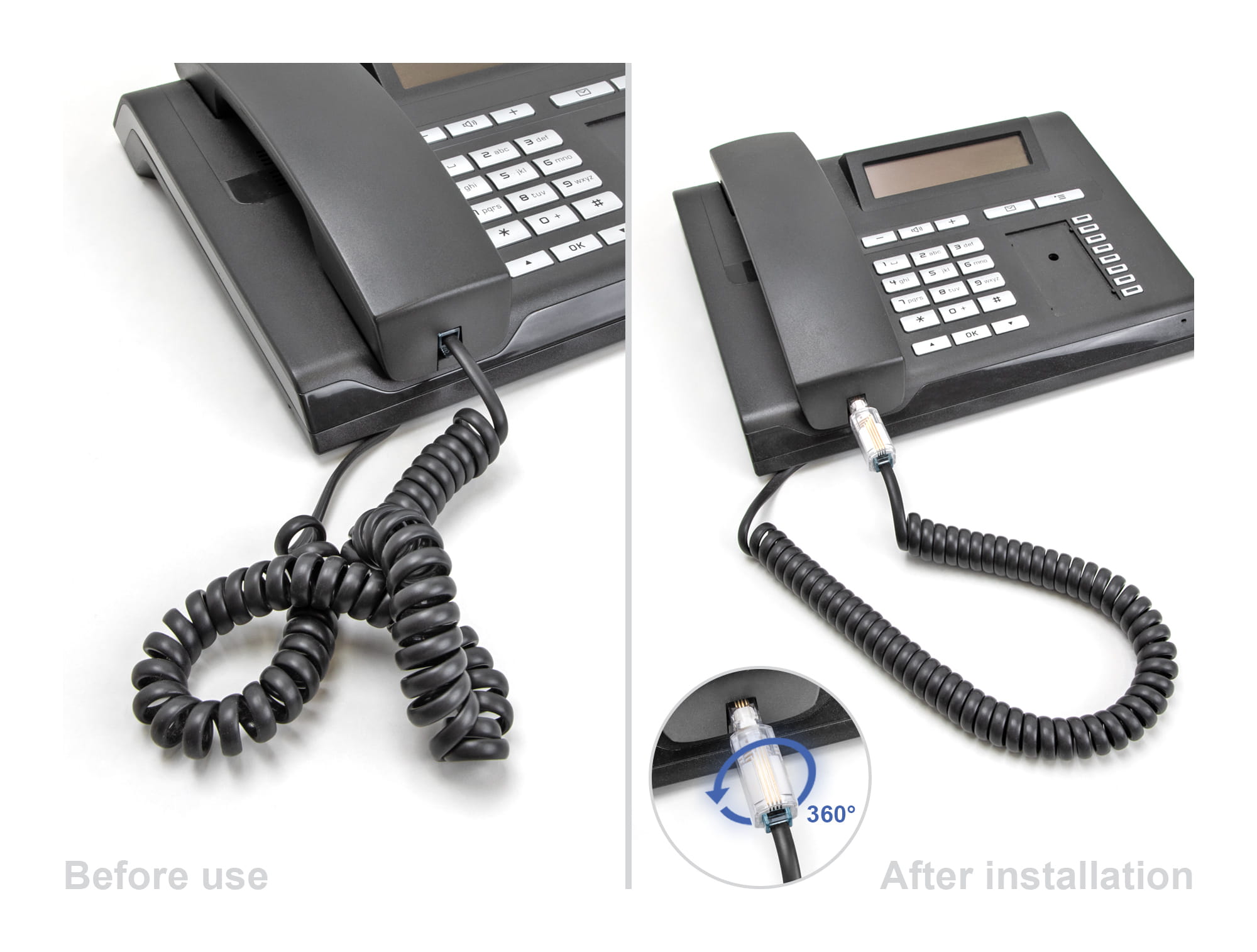 Delock Telefonadapter - RJ-10 (S) zu RJ-10 (R)