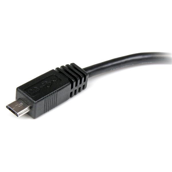 StarTech.com 15 cm Micro USB auf Mini USB-Adapterkabel – Stecker/Buchse - USB-Adapter - Mini-USB, Typ B (W)