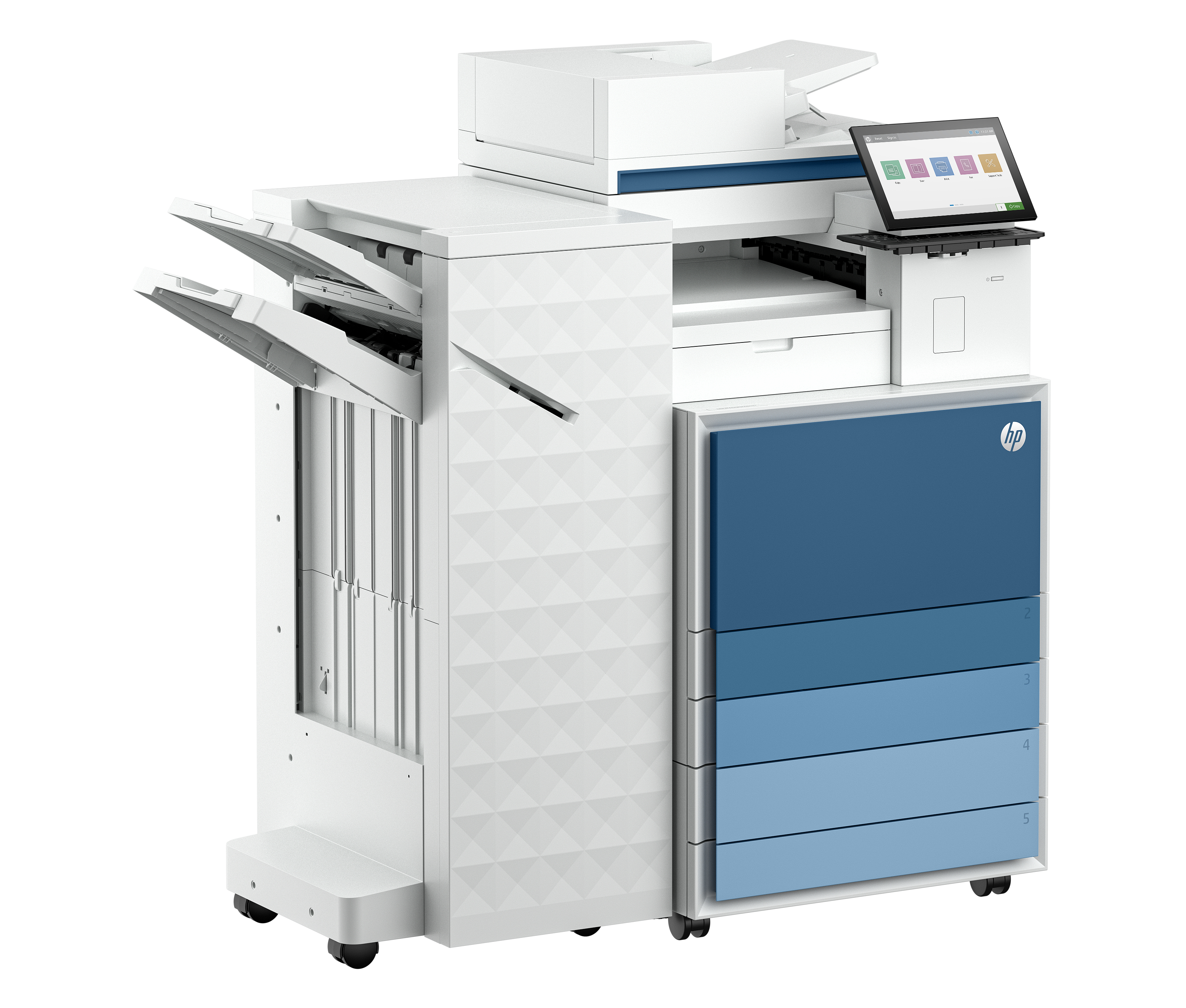 HP LaserJet Enterprise Flow MFP 8601z+ - Multifunktionsdrucker - s/w - Laser - A3 (297 x 420 mm)