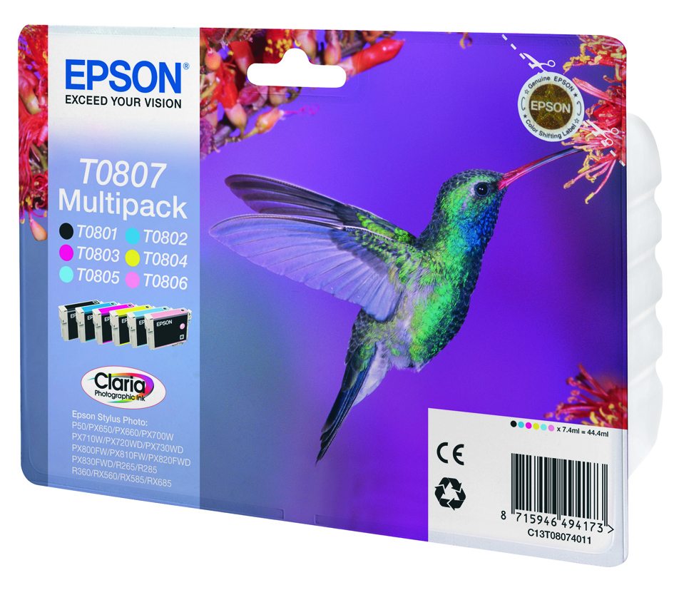 Epson Multipack - Schwarz, Gelb, Cyan, Magenta