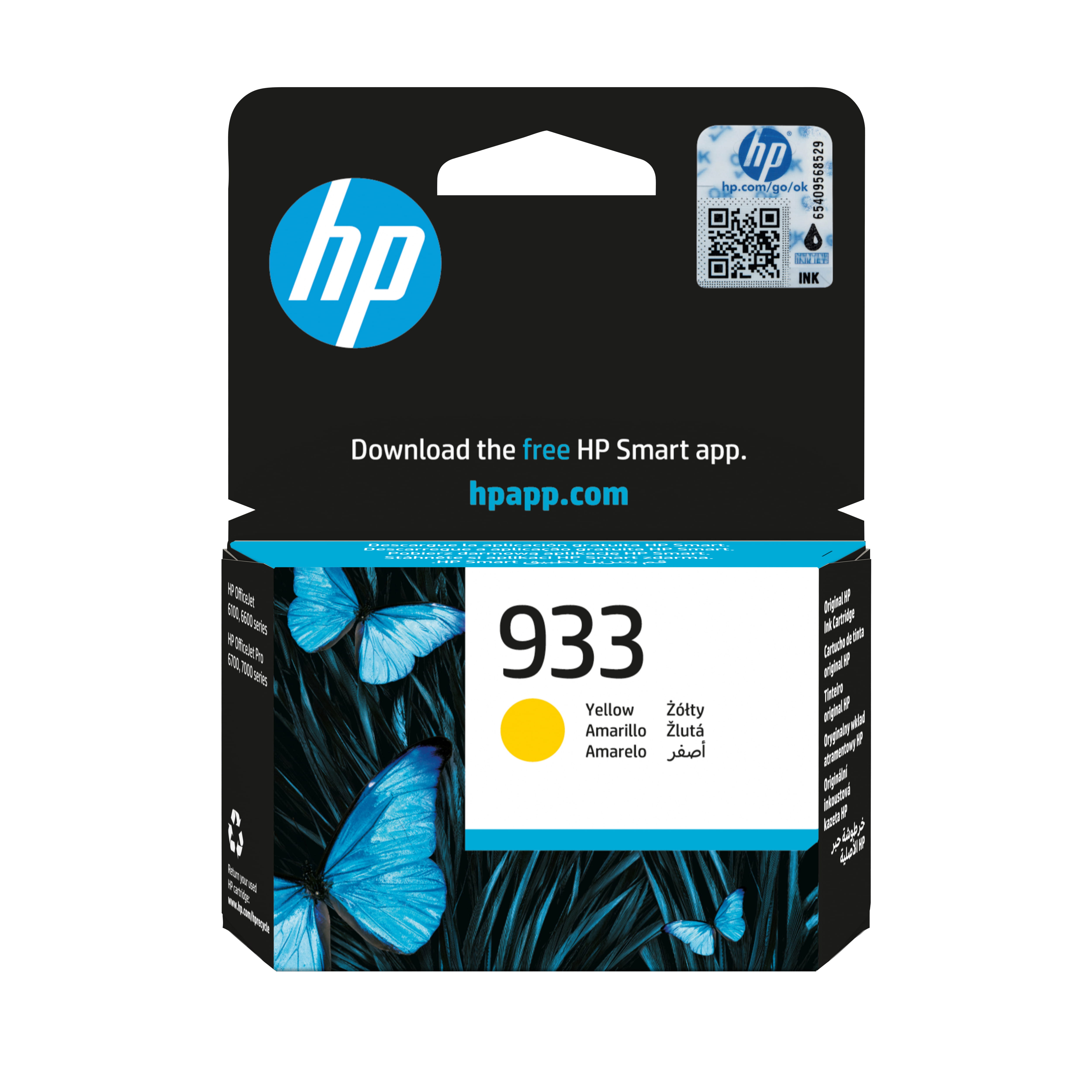 HP 933 - 3.5 ml - Gelb - original - Tintenpatrone