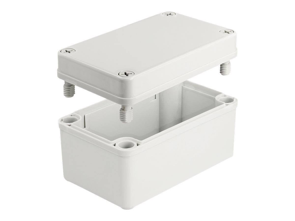 Delock Aufputzbox - Grau