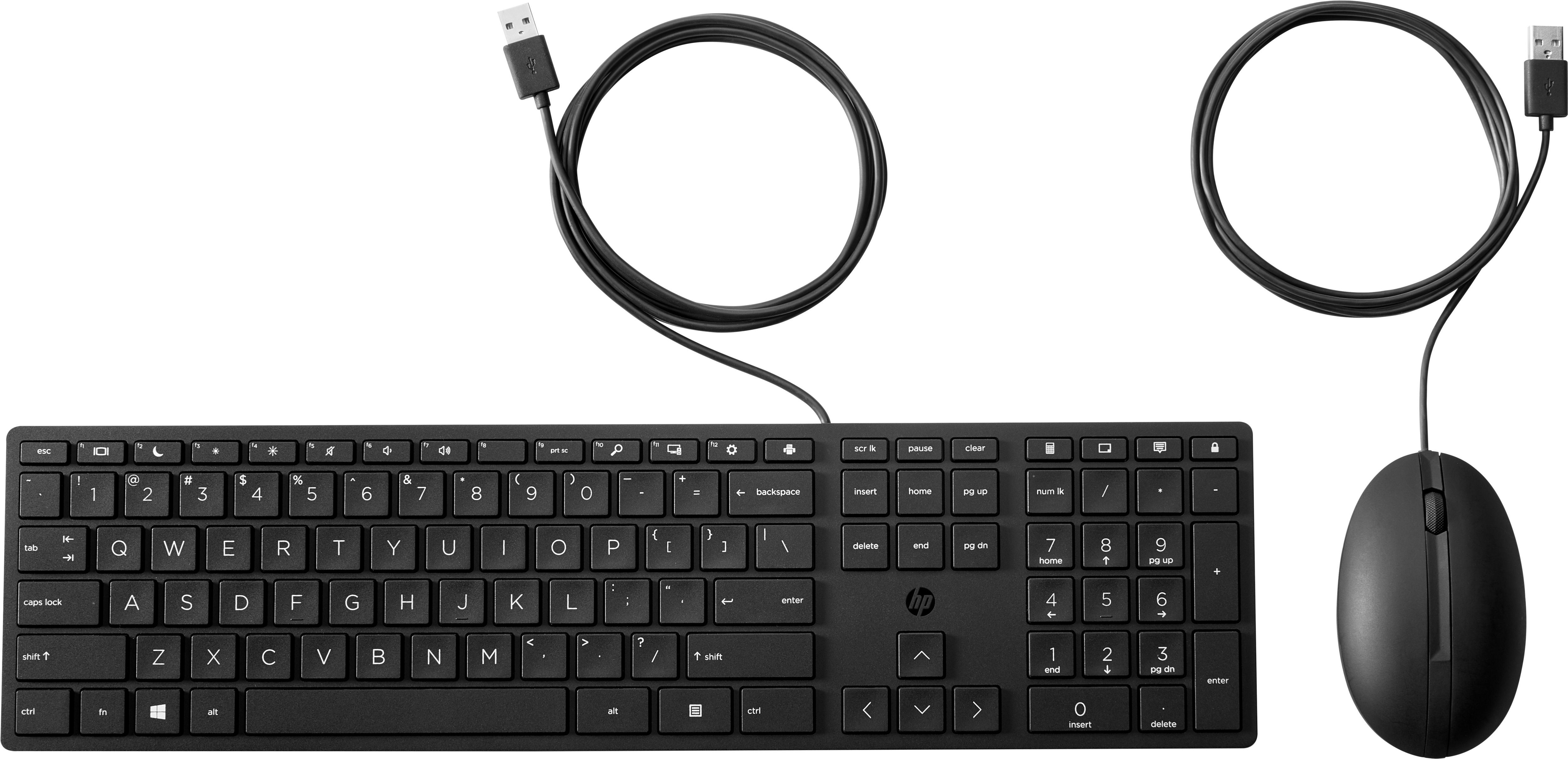 HP Desktop 320MK - Tastatur-und-Maus-Set - full