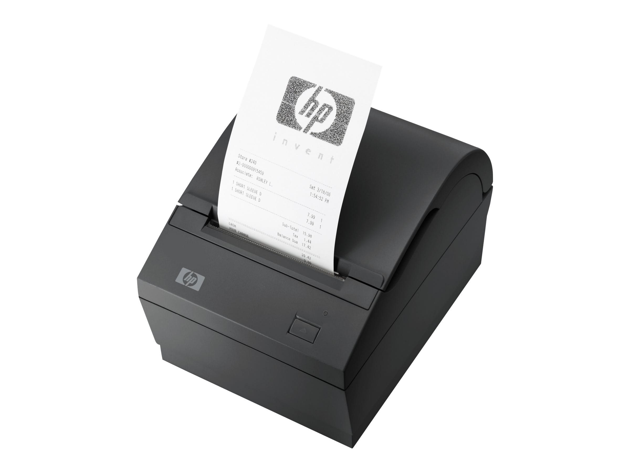 HP Single Station Thermal Receipt Printer - Belegdrucker - zweifarbig (monochrom)