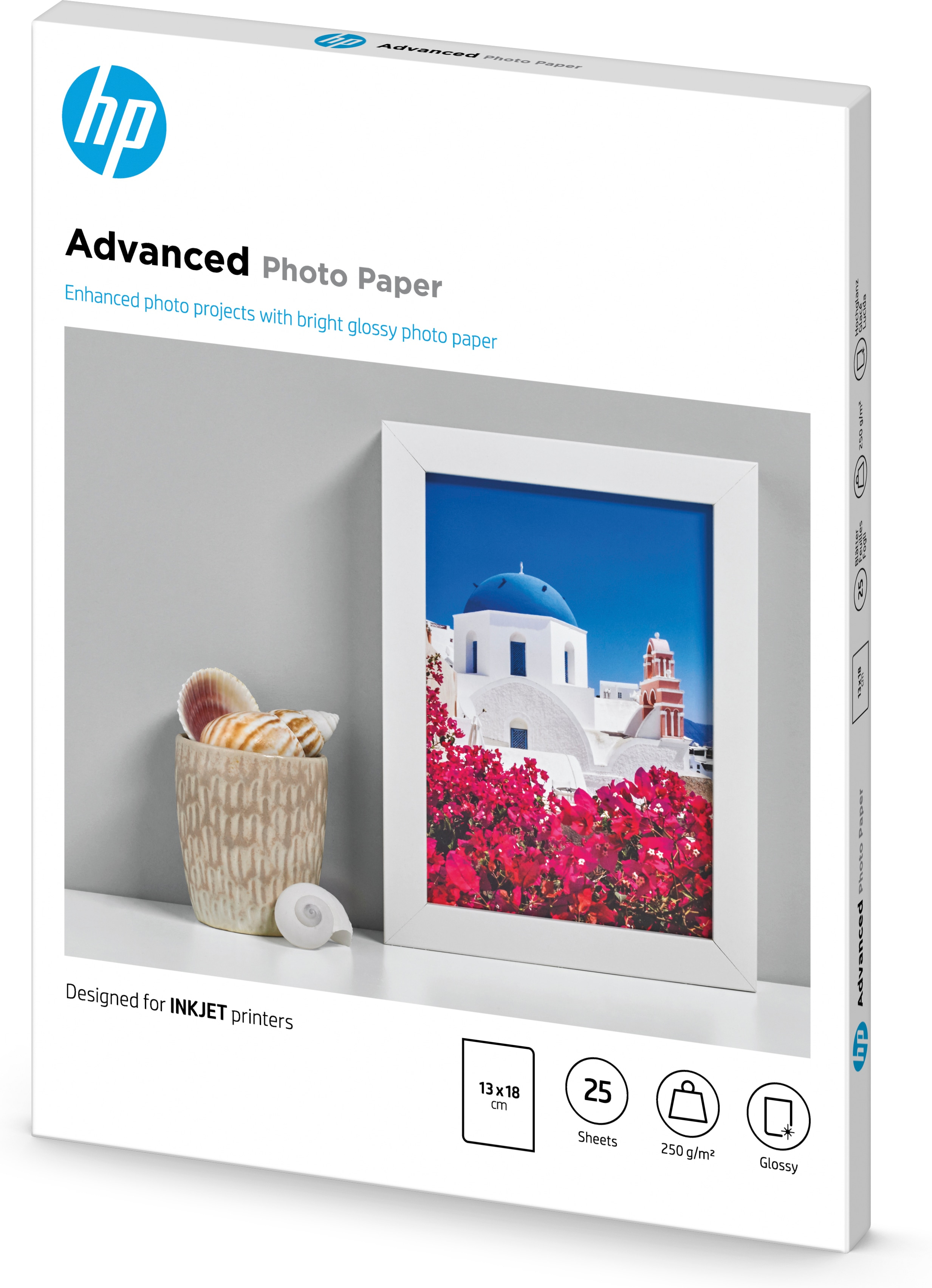 HP Advanced Glossy Photo Paper - Glänzend - 130