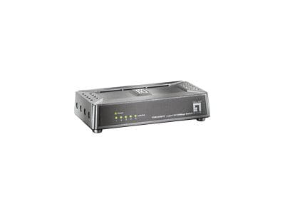 LevelOne FSW-0508TX - Switch - 5 x 10/100 - Desktop