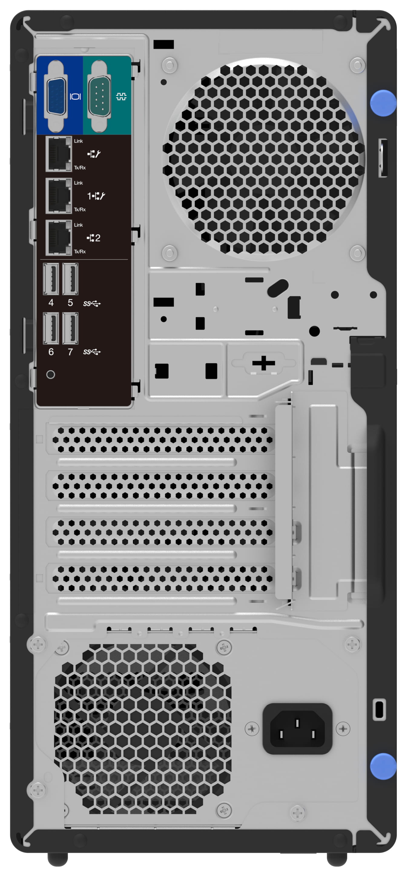 Lenovo ThinkSystem ST50 V3, 2,8 GHz, 6315P, 16 GB, DDR5-SDRAM, 1,92 TB, Tower