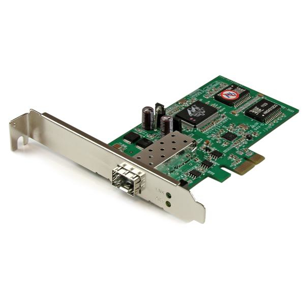 StarTech.com PCI Express Ethernet Gigabit LWL Netzwerkkarte mit offenem SFP