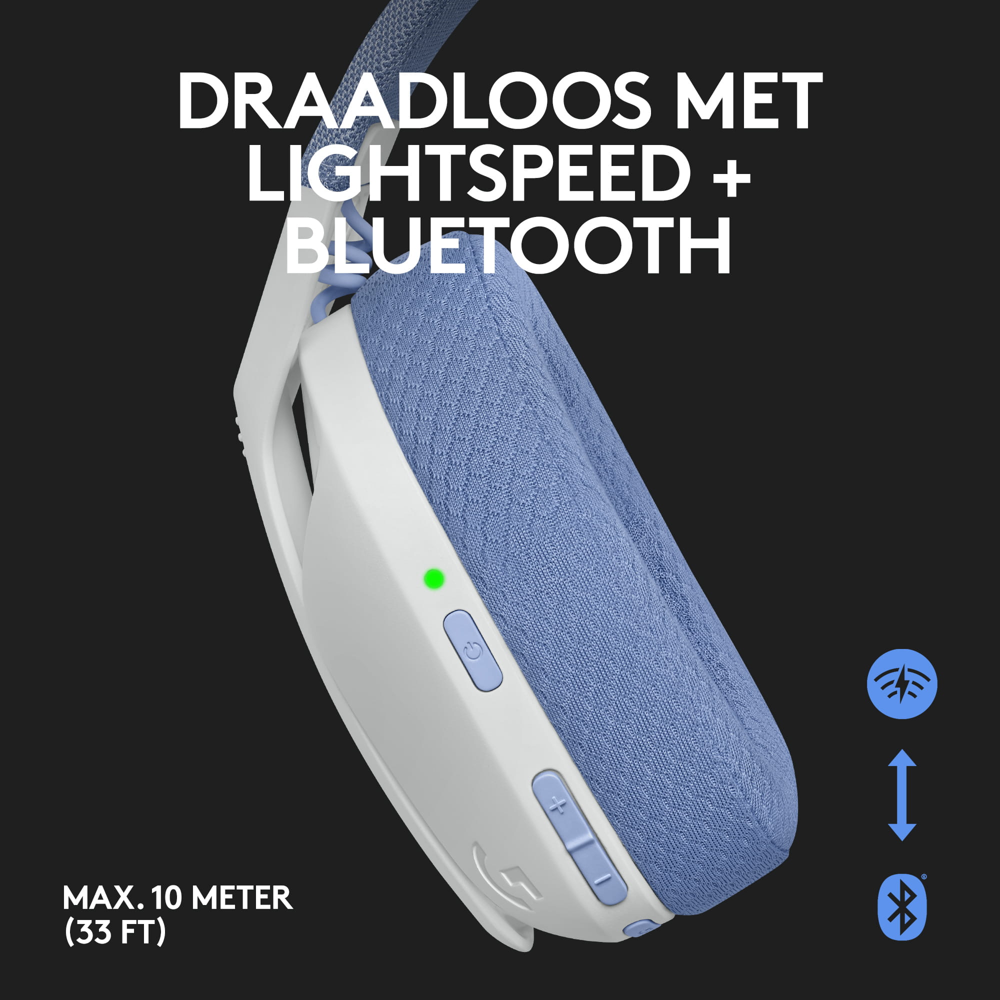 Logitech Lightspeed G435 - Headset - ohrumschließend