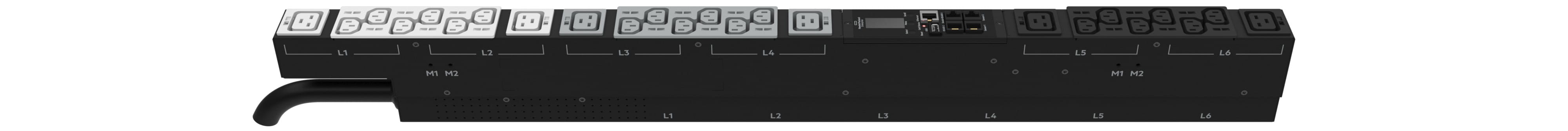 HPE G2 Metered Vertical Half-Height - Stromverteilungseinheit (Rack - einbaufähig)