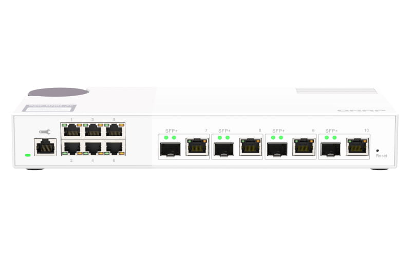 QNAP QSW-M2106-4C - Switch - managed - 6 x 2.5GBase-T