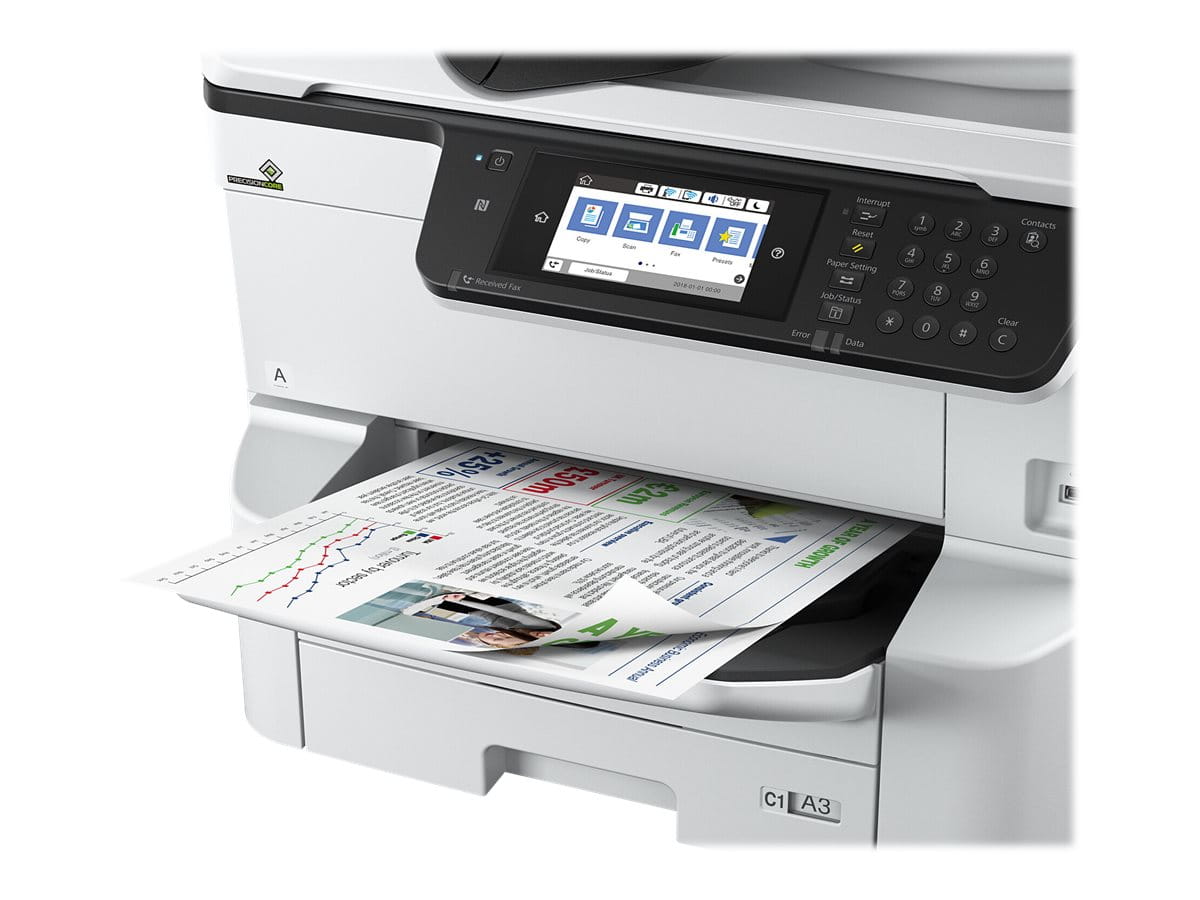 Epson WorkForce Pro WF-C8690DTWFC - Multifunktionsdrucker - Farbe - Tintenstrahl - A3 (Medien)